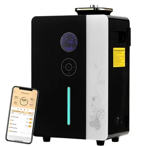 Kevinleo Scent Oil Diffuser App HVAC for 7,500 Sq.Ft Large Spaces, 800ML Bluetooth Waterless Nebulizing diffusers, Flexible Work Time/Fragrance Density, Cold-Air Scent Air Machine for Home
