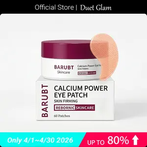 [BARUBT] Hydrogel Under Eye Patches for Dark Circles and Puffy Eyes | Collagen, Niacinamide & Hyaluronic Acid Eye Masks for Intense Hydration. Firming & Depuffing Anti-Aging Gel Pads for Daily Skincare Routine (60 Patches / 30 Pairs) Mother's Day Gift