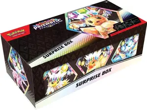 Prismatic Evolutions Surprise Box - SV: Prismatic Evolutions Premium Booster Pack Tcg Booster Packs