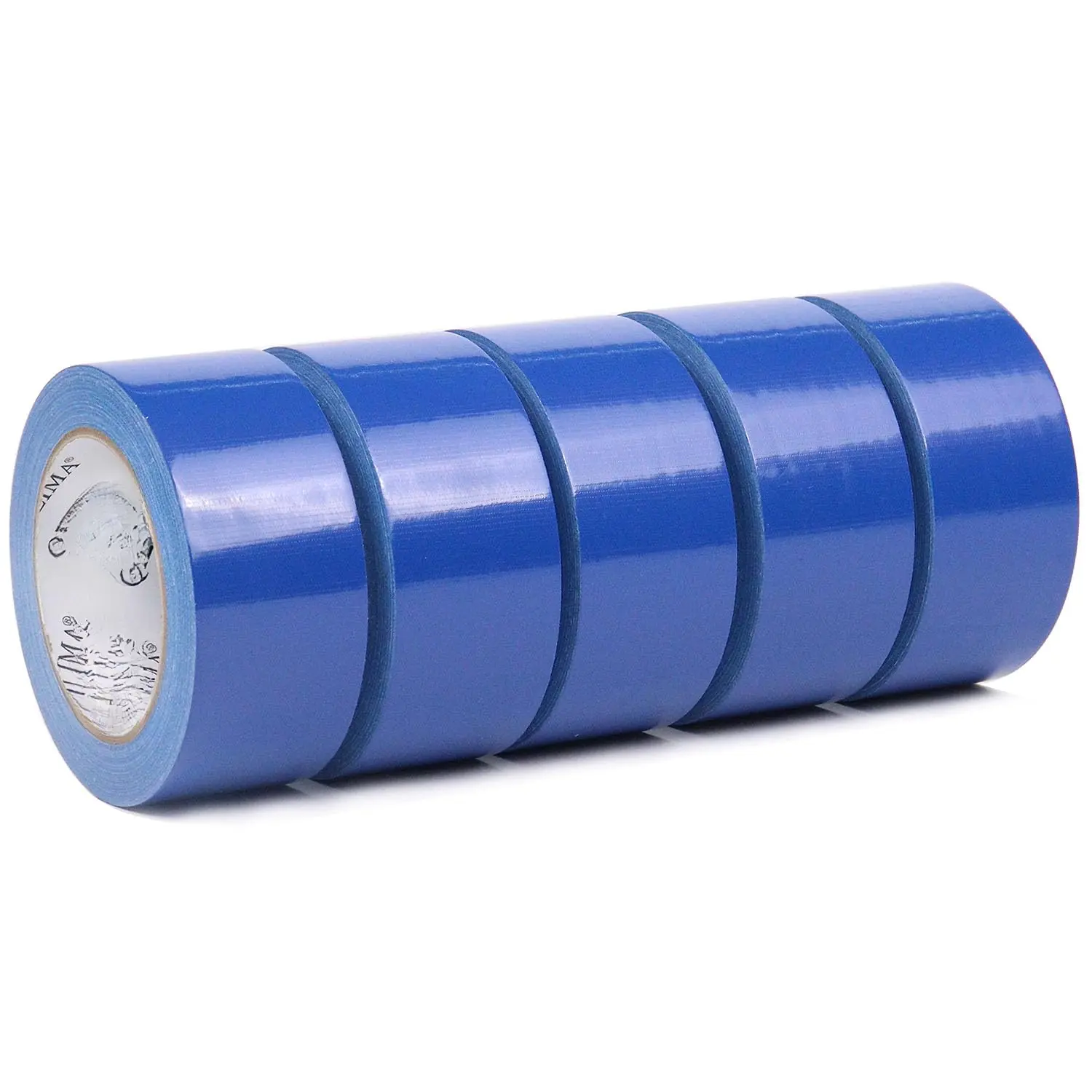 5-Pack Blue Duct Tape, Professional Grade Duct Tape for Photographers, Industrial, Professional Use, 2 Inch X 30 Yards, 5 Rolls Blue
