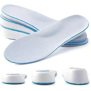 Height Increase Insole Arch Support Breathable Shoe Insoles Heel Lift Inserts Elevator Insoles for Men Women, Height Boosters