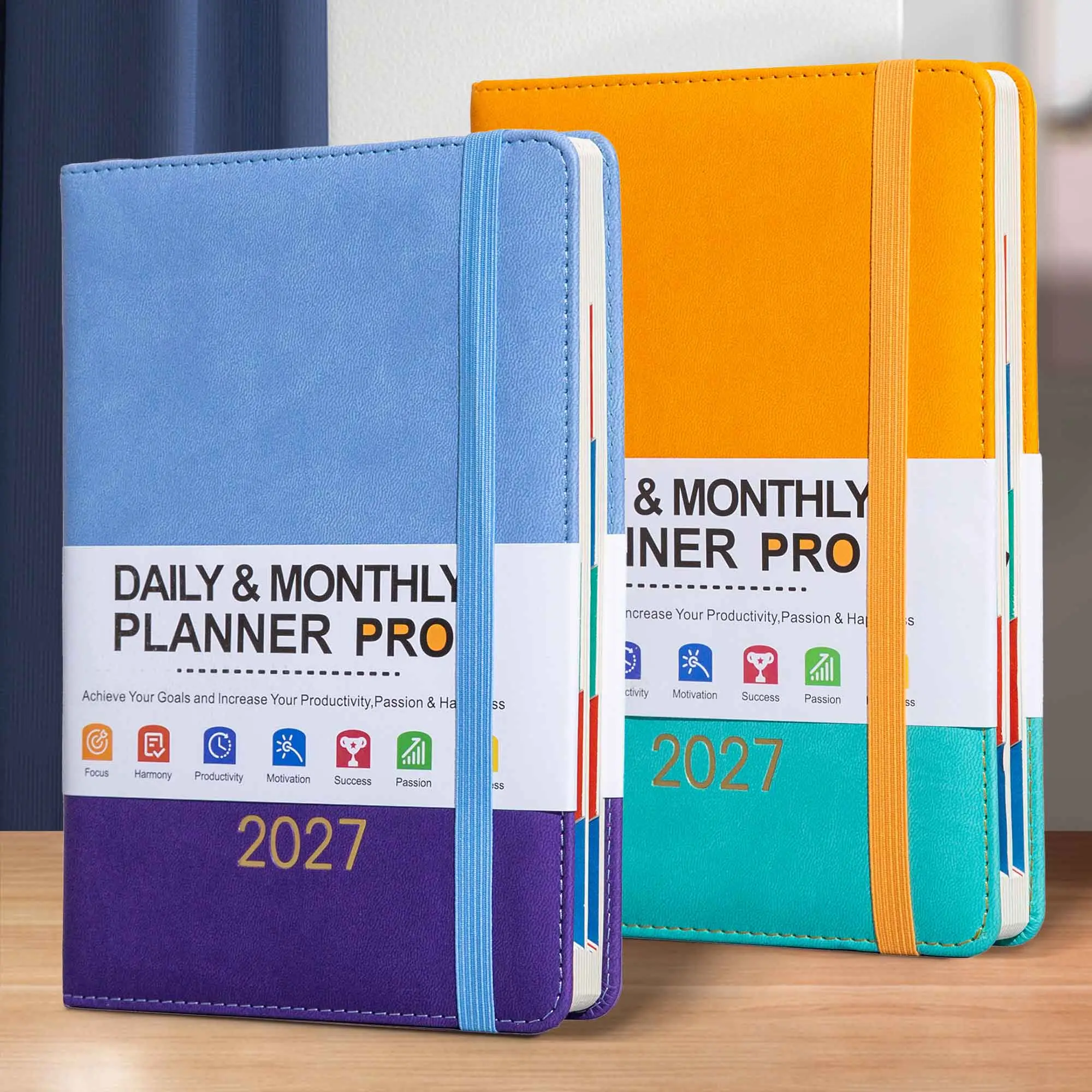 2027 Monthly Planner Academic Agenda Organizer, Multifunctional Monthly Schedule Book for Student Office & Business Use, Perfect for Daily Planning, Boost Self-Discipline and Efficient Time Management