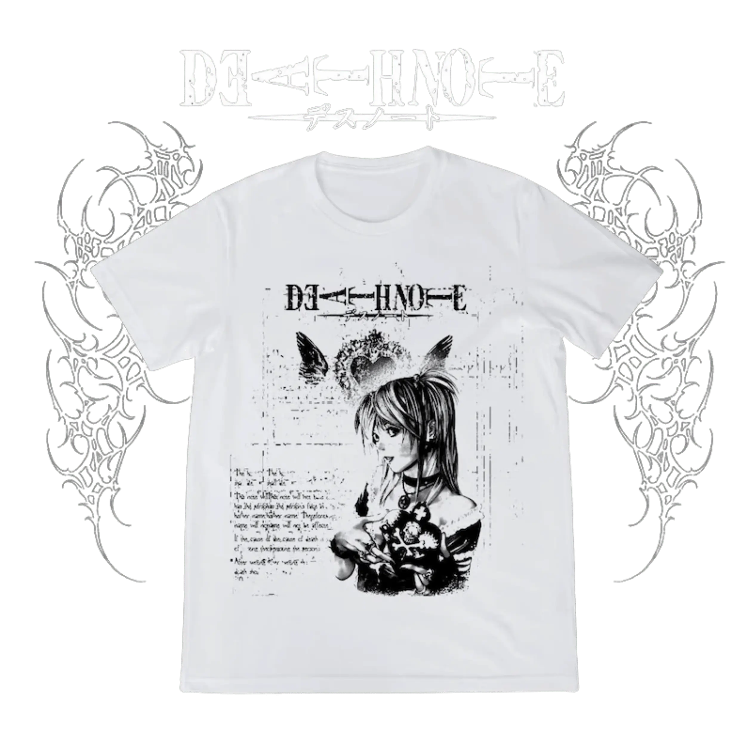 Shadows of Fate Vintage Graphic Tee, Amane Misa Tee, Death Note Shirt, Manga Anime Shirt, Unisex T-Shirt, Anime Clothing, Top Menswear Womenswear Streetwear