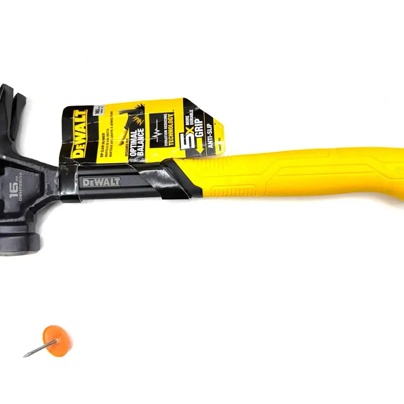 DWHT51003 16oz Rip Claw Hammer with Magnet for Efficient Nailing and Fastening Tasks