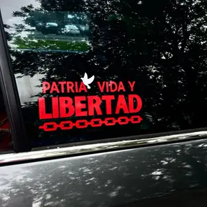 Patria Vida y Libertad Sticker Waterproof Cuban sticker