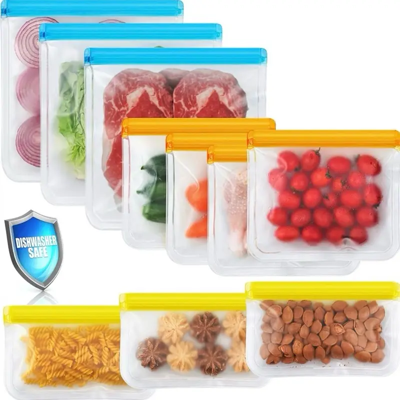 Eco Biodegradable Ziplock Food Storage Bags