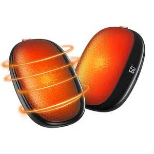 citicr 12000mAh hand warmer 1 Pack, with built-in digital display screen, portable hand warmer suitable for both men and women, ideal for outdoor activities, hunting, golf and camping