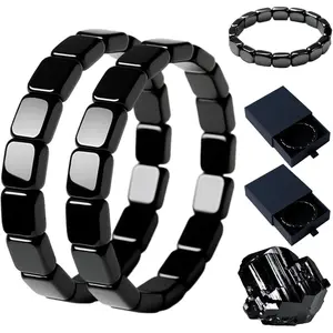 2025 New Hematite Bracelet Men, Minimalist Style Hematite Bracelet, Naturally Support T-Levels, Restore Confidence, Nhance Mental Clarity & Focus