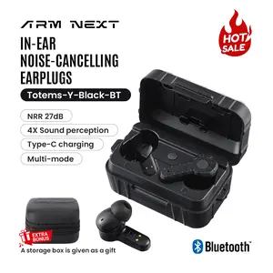 Shooting Earphones Hunter specific Hunting Earphones with Bluetooth function and electronic noise reduction function to amplify ambient sound and reduce gunshots Suitable for outdoor sports Hybrid Wired Earbuds Audio Protection