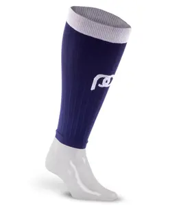 Calf Sleeves, Navy Blue (Wide-Calf)