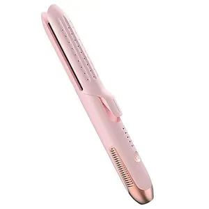 360°Airflow Styler,  Curling Wand & Hair Straightener 2 in 1 with Ionic Cool Air to Lock in Style, Cool Wind Styler, Portable, 10.8 In