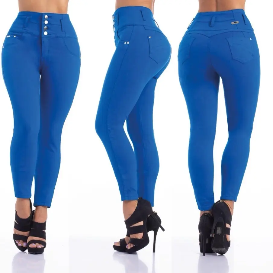 Jeans Colombiano Levantacola 5413