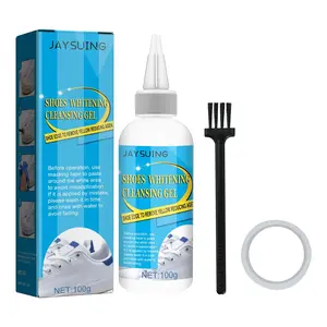 Jaysuing Shoes Whitening Cleansing Gel, Shoes Of Whitening Agent Disposable Shoes To Stain Bright White Artifact Cleaner