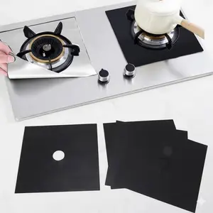 Reusable 230℃ Oven Mat, Universal Gas & Induction Cooktop Cover, Non-Slip Stove Protector, Oil Proof Easy Clean Dishwasher Safe Hob Guard, Scratch Resistant Kitchen Countertop Pad