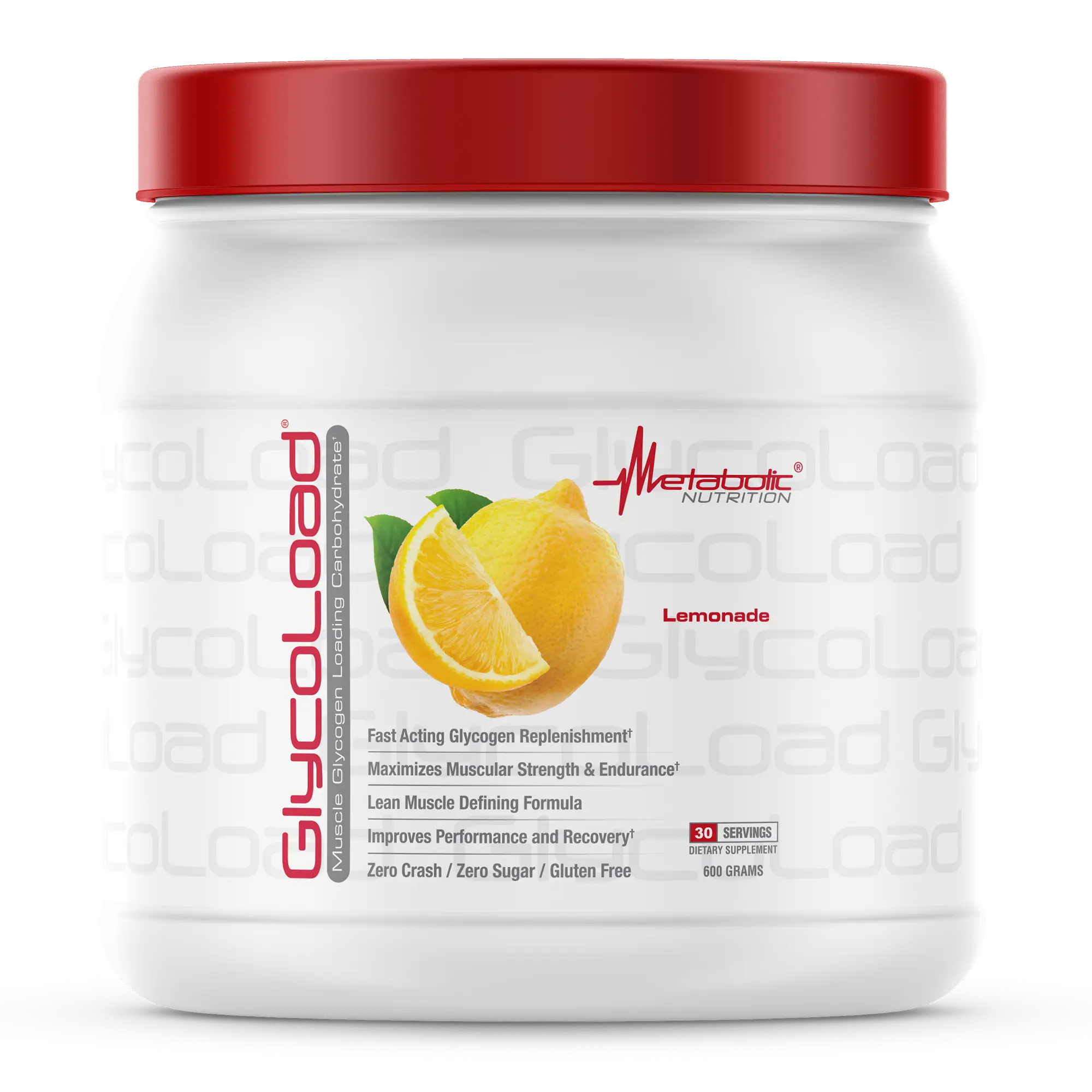GlycoLoad by Metabolic Nutrition - Glycogen Loading Carbohydrate - 30 servings and 7 flavors