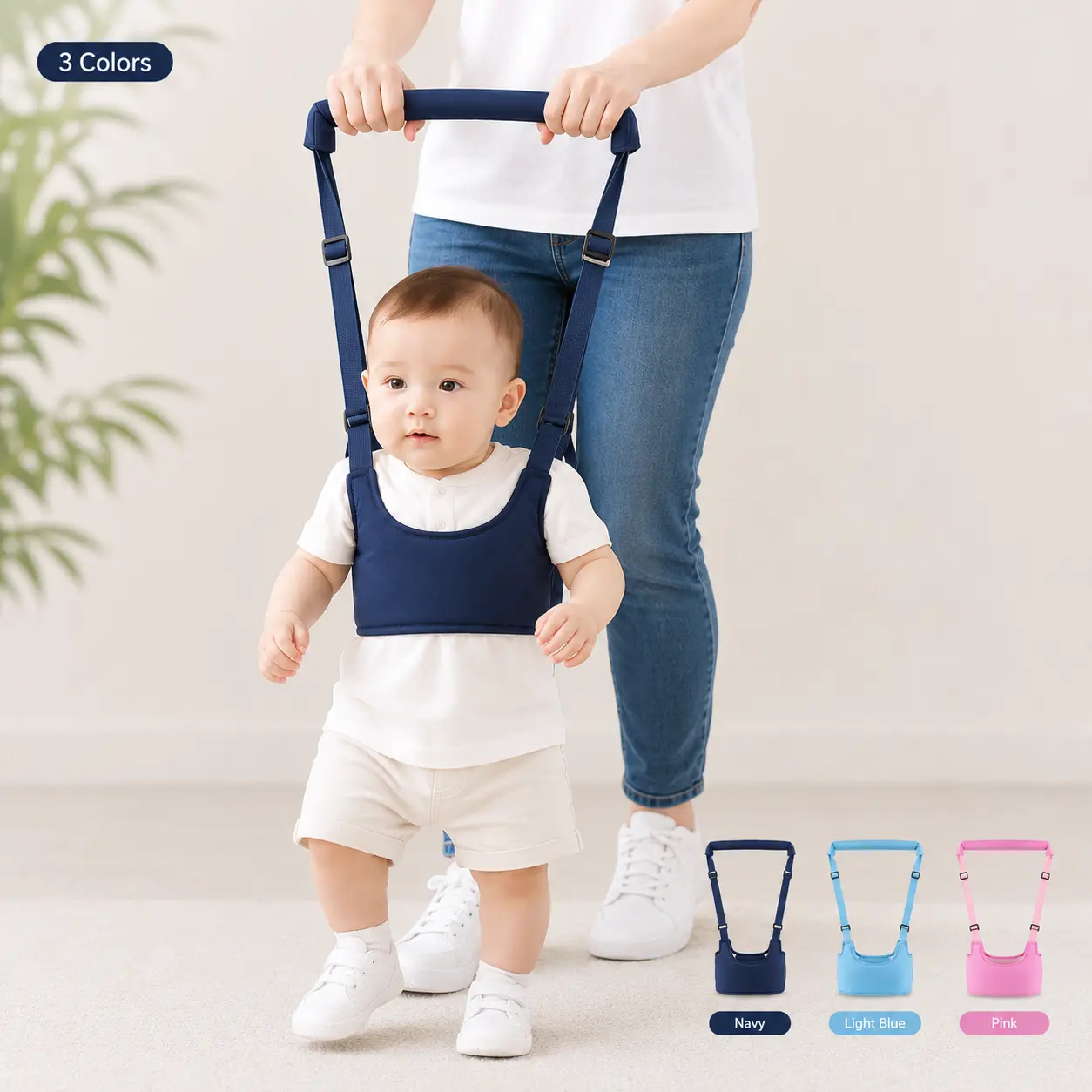 Baby Walking Harness Belt, Handheld Toddler Walker Helper Assistant for Infants (Baby & Maternity Fashion Accessory)