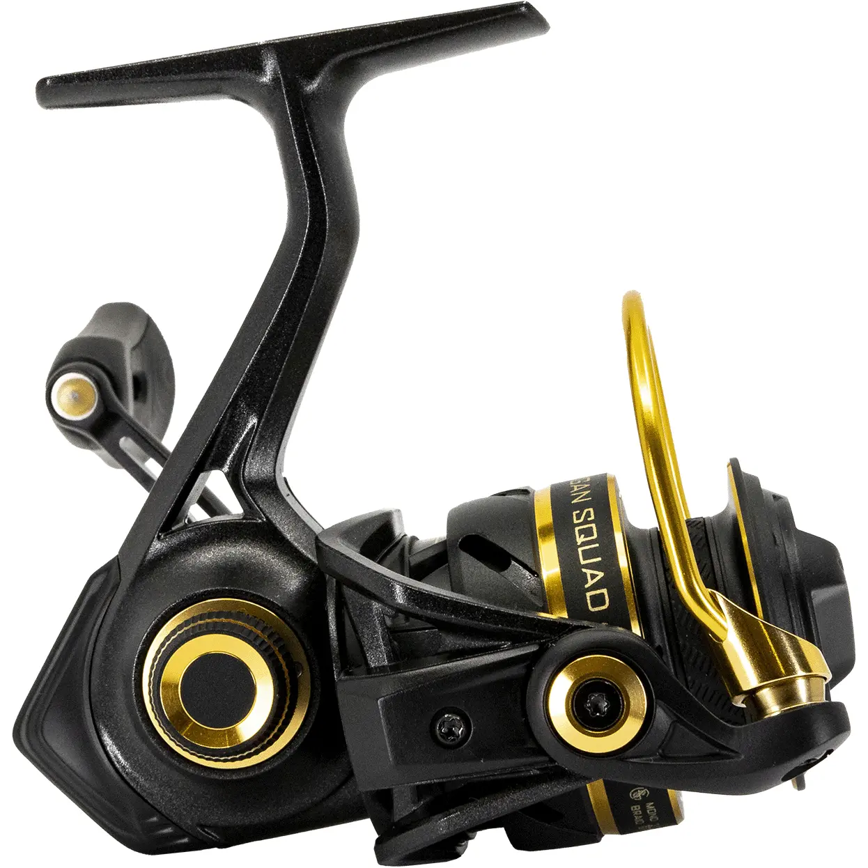Googan Squad Gold Series 1000-Size Spinning Fishing Reel, Aluminum Gears, Simplified Fishing Googan Squad Gold Series 1000-Size Spinning Fishing Reel, Aluminum Gears, Simplified Fishing
