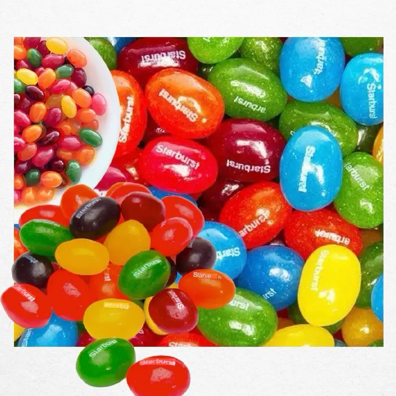 Starburst Assorted Flavor Jellybeans - 14 Oz Colorful Chewy Candy for DIY Party Favors & Snack Treats