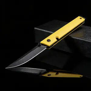 High Hardness Folding Pocket Knife, Outdoor Camping Hiking Daily Tool, 8cr13mov Blade, Nylon Fiber Engineering Plastic Handle, Portable Multipurpose Knives