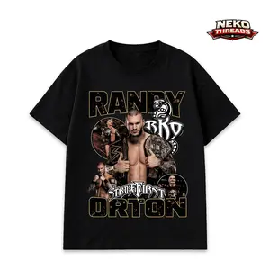 Randy Orton Strike First Shirt, Randy Orton Apex Predator Tee, RKO Snake Logo Wrestling T-Shirt, Randy Orton Champion Era Graphic Tee, WWE Randy Orton Vintage Collage Shirt
