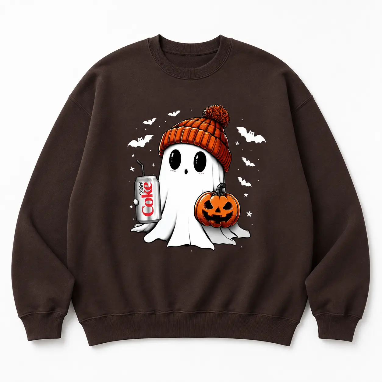 Halloween Ghost Diet Coke Sweatshirt T-Shirt, Ghost Diet Coke Shirt, Halloween Diet Coke Shirt, Halloween Sweatshirt, Diet Coke Sweatshirt, Cute Ghost Pumpkin Shirt, Spooky Season Shirts, Fall Sweatshirt