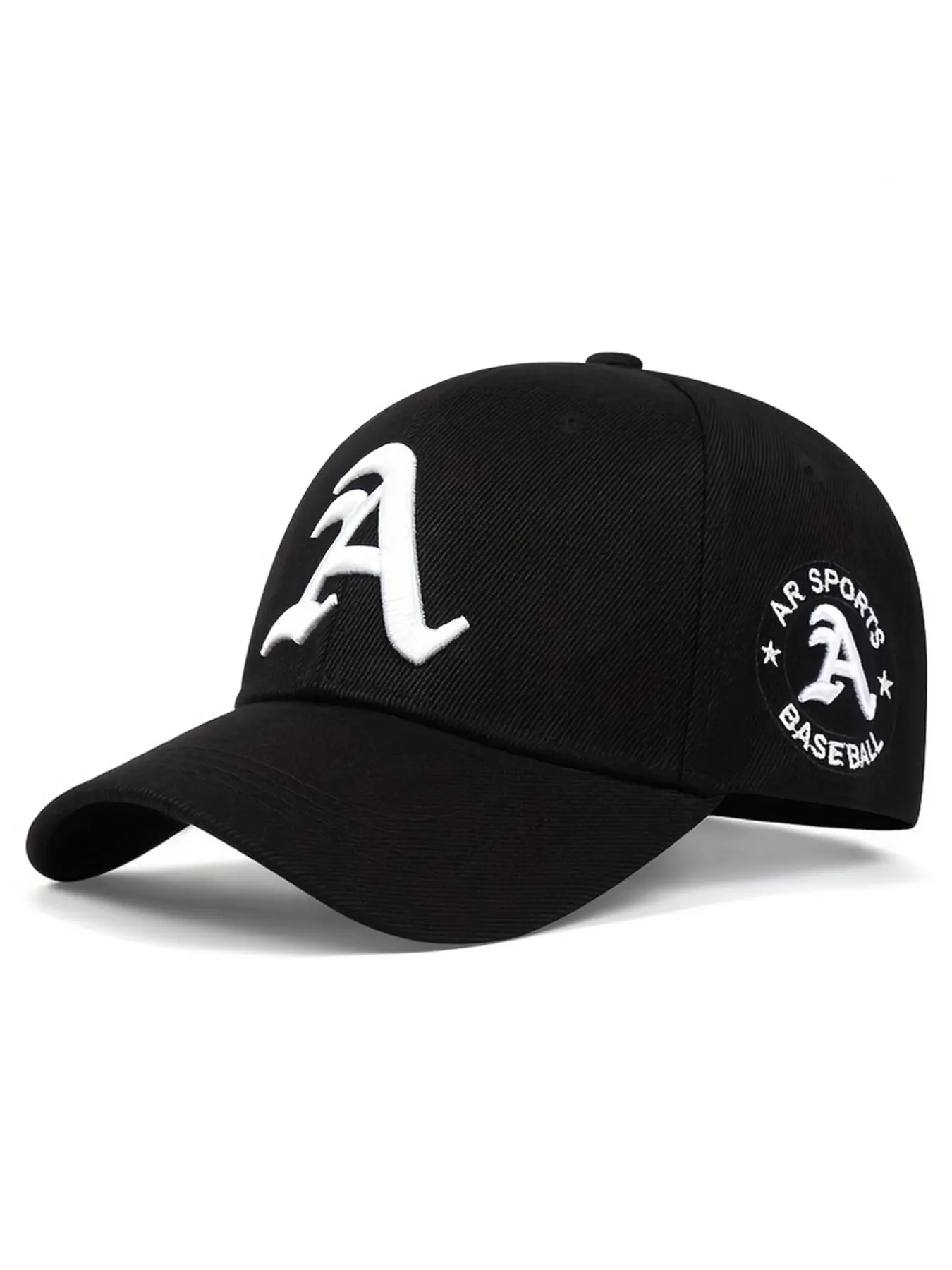 2025 New Personalized Creative Graphic Hat Baseball Hat Gothic A-line Embroidered Hip Hop Hat Street Fashion Simple Skateboarding Hat Outdoor Daily Life Commuting Decorative Hat Male Female Casual Sports Sunshade Hat Handcrafted Cap