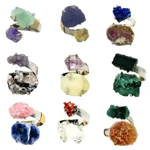 【No.310-318】Unique Double-end Handmade Crystal Ring