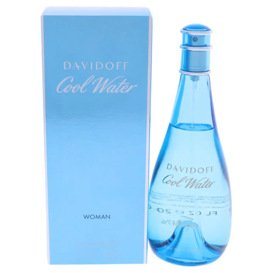 Davidoff Cool Water Eau de Toilette for Women - Fresh Floral Scent with Watermelon, Lily of the Valley & Musk - Long Lasting Fragrance