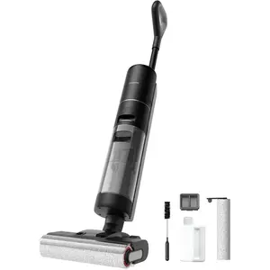 DREAME H12 PRO Wet Dry Vacuum Cleaner, Cordless Vacuum Mop All in One, Smart Floor Cleaner for Hard Floor, One-Step Edge to Edge Cleaning with Hot Air Drying
