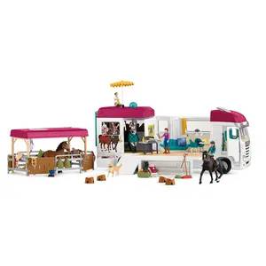 Schleich HORSE CLUB Horse Transporter Playset - Perfect Gift for Young Horse Lovers