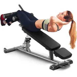 VEVOR Weight Bench,  Adjustable Strength Training Bench, Press Bench for Full Body Workout, 1000 LBS Multi-Purpose Sit up Bench for Home Gym Exercise, Incline Decline Bench with Reverse Crunch Handle