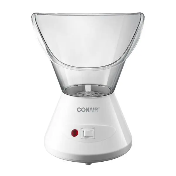 True Glow by Conair Moisturizing Mist Facial Steamer, Warm Steam Face Sauna for Deep Pore Cleansing & Hydration, Home Spa Skin Care System, Model MDF8