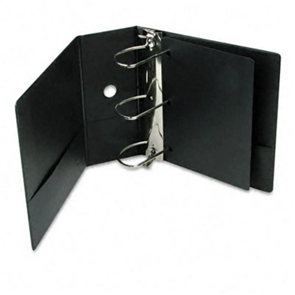 Cardinal 17951 Clearvue Xtravalue Slant-D Ring Presentation Binder, 5in Cap BLK Vinyl, Flat Poly Sheet Lifter, Locking Slant-D Rings, Holds 25%-50% More, Maximum Strength & Durability