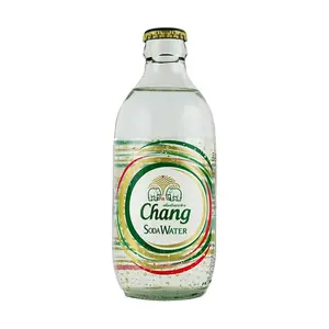 CHANG SODA Thai Sparkling Water 11.6oz Sugar Free Refreshing Drink Classic Glass Bottle