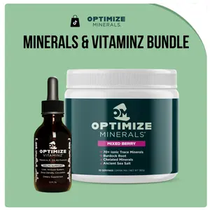 OPTIMIZE MINERALS AND VITAMINZ BUNDLE - Your daily foundation covering all minerals and vitaminz