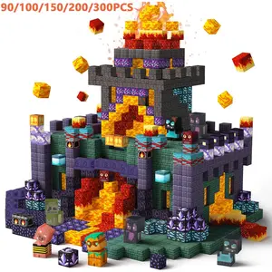 Magnetic Building Blocks Set, Creative Magnetic Blocks and STEM Sensory Cubes, Sensory Play Construction Toys Made of ABS Material, Suitable as Christmas, New Year and Birthday Gifts for Boys and Girls, Great Gifts for Boys & Men