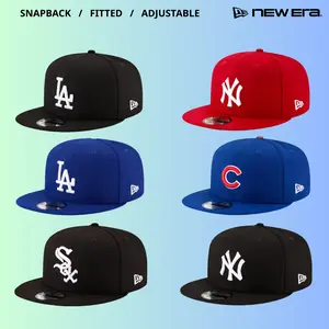 New Era MLB LA Dodgers Yankees Cap – 59FIFTY 9FORTY Adjustable Baseball Hat for Men & Women, Urban Streetwear Trucker Fashion USA 2026, Retro Vintage Hip Hop Style, Casual Sport Outfit, TikTok Trending Accessory