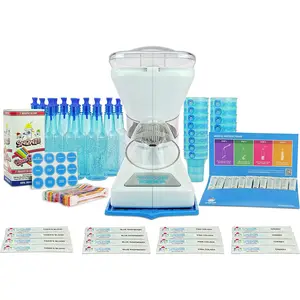 - Little  Max Snow Cone Machine - Premium Shaved Ice Maker, with Powder Sticks Syrup Mix, Entrepreneur Kit