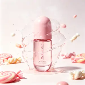 4D Hyaluronic Acid Pink Candy Body Spray, Warm Fragrance Type—dreamy sweetness and soft, gentle sugar notes; cotton candy–and-sugar sweetness with a soft, slightly sticky, youthful vibe, perfect for everyday use and a Valentine’s Day gift choice; moisturi