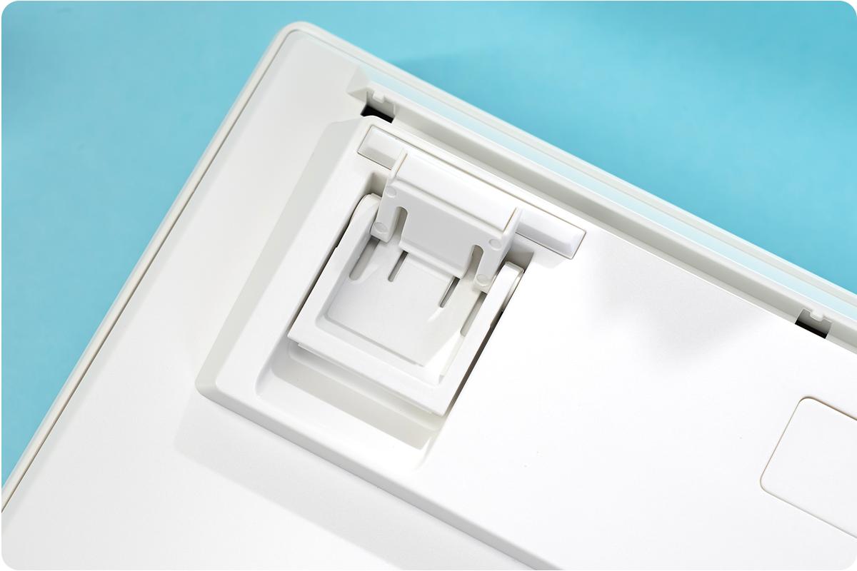 Akko Full Size White Wireless Gaming Keyboard, Glacier 3108 V3 Wired/Wireless Hot-swappable Mechanical Keyboard | Cherry Profile PBT Keycaps | USB-C Wired / 2.4G Wireless Mechanical Keyboard for Mac & Win