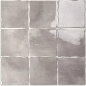 10 Sheet Thicker Peel and Stick Backsplash Tile, 12"x12"  Self Adhesive Square Mosaic Subway Checkered Vinyl Backsplash Stick  Wall Tiles for Bathroom, Kitchen, Living Room (10, )