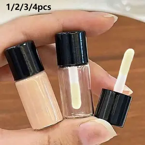 Mini Travel Dispenser Bottles, Ideal for Serum & Concealer, Empty Design, Portable Size Container, Cosmetic Storage, No Fragrance, Perfect for Makeup Samples