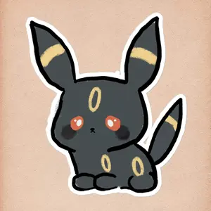 Umbreon - Pokemon Stickers
