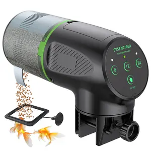 Intelligent timed aquarium automatic fish feeder, fish tank holiday timed feeder, turtle automatic fish feeder