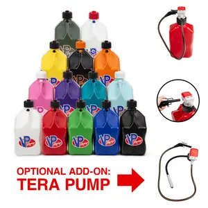**2 PACK** VP Racing 5.5 Gallon Plastic Utility Jug – Heavy-Duty Motorsport Storage Container | Durable, Leak-Proof & Ergonomic Design Quick-Flow Spout, Automotive Vehicle Tool,  Automotive Maintenance Tools,  Automotive Repair Tools