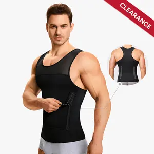【Clearance】Men's  Waist Reducing Shapewear Tummy Control Shapewear  Waist Trainer Comfy Stretchy Waist High Stretch Shapewear dealsforyoudays