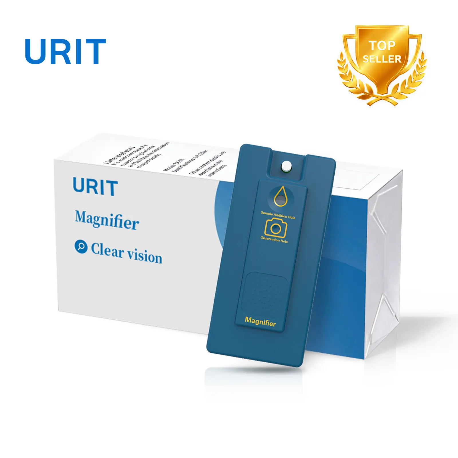 URIT Magnifier Pro – Portable Viewing Device with Clear Magnification, Reusable Stand, Gift for Boyfriend