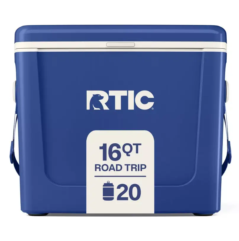 RTIC Outdoors 20 Cans/ 16qt Road Trip Hard-Sided Cooler - Cobalt