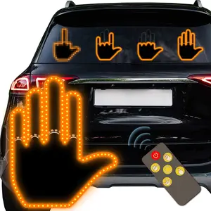 Glogesture Hand Light for Car-Howdot 4 in 1 Finger Light with Remote Control, Finger Flicker Cool Car Accessories