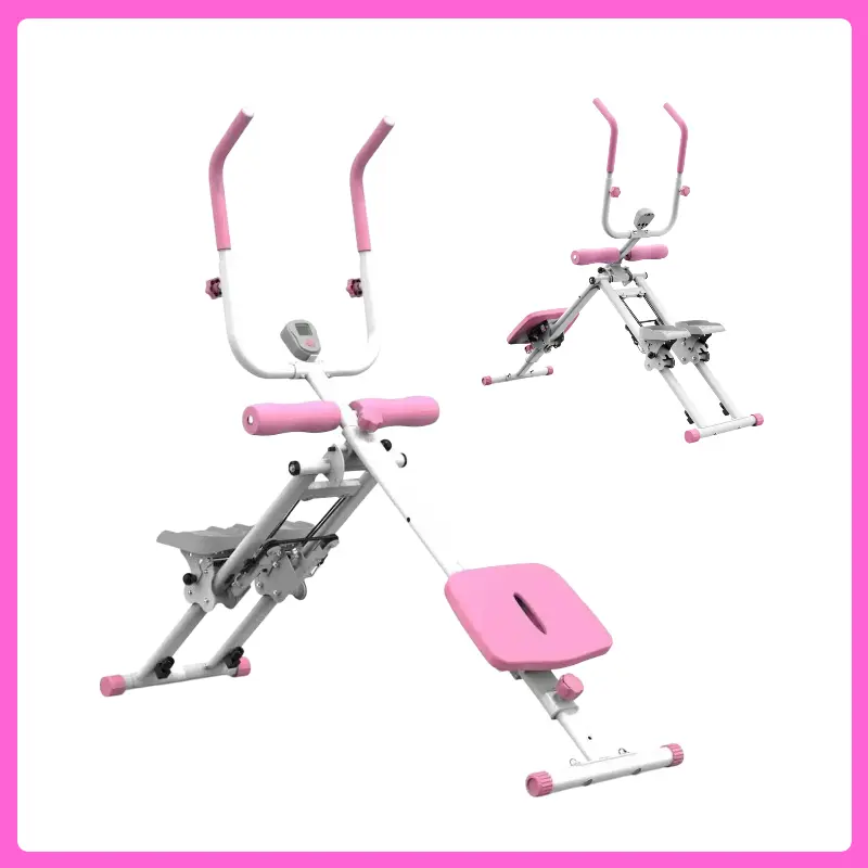Dland 2-in-1 Stepper & Ab Exerciser – Multifunctional, Stable Weight-Bearing, Easy to Install – Home Workout